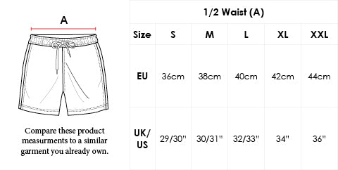 Nikben Size Chart