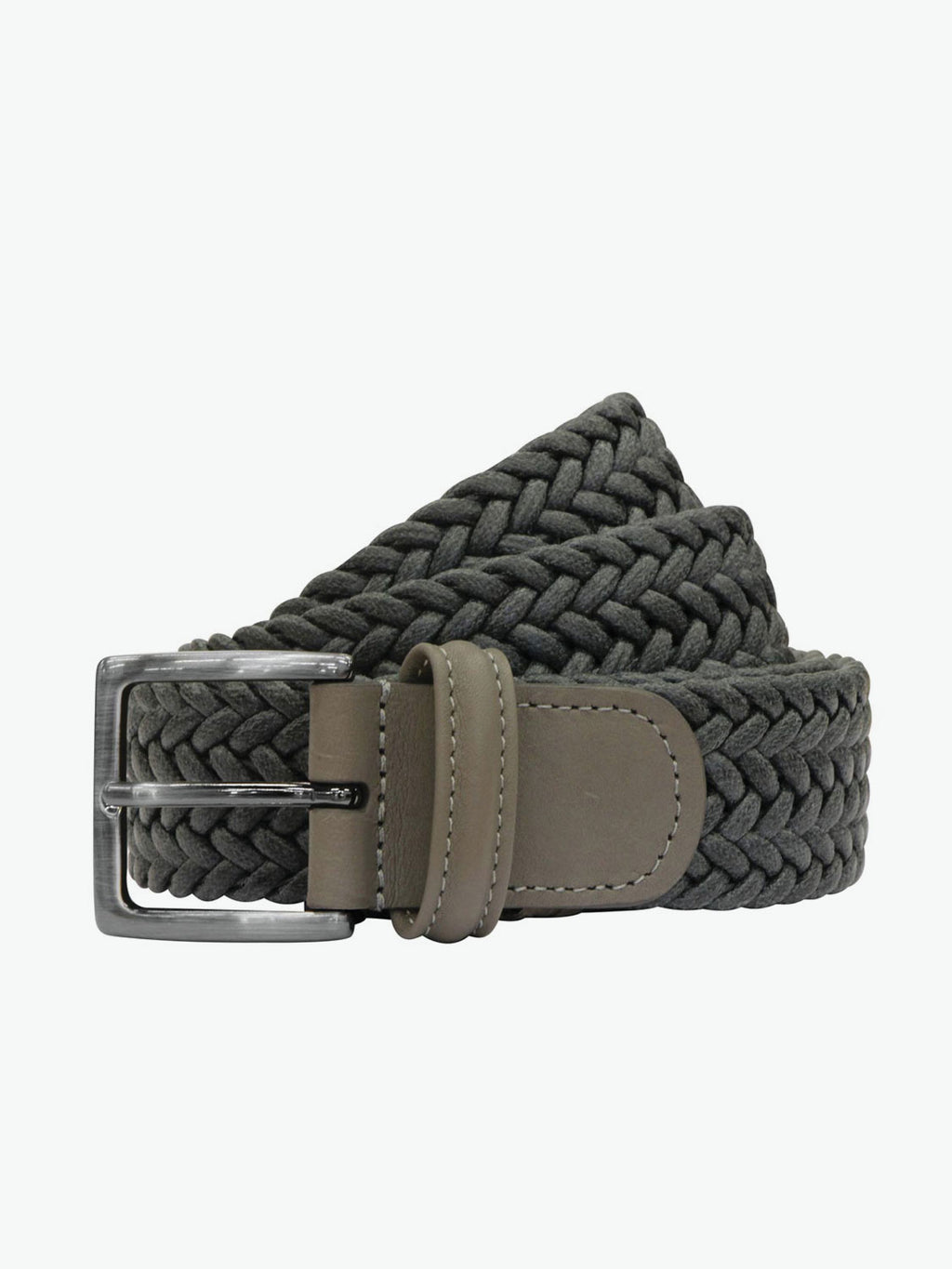Anderson Elastic Belt - Navy and White – MENS