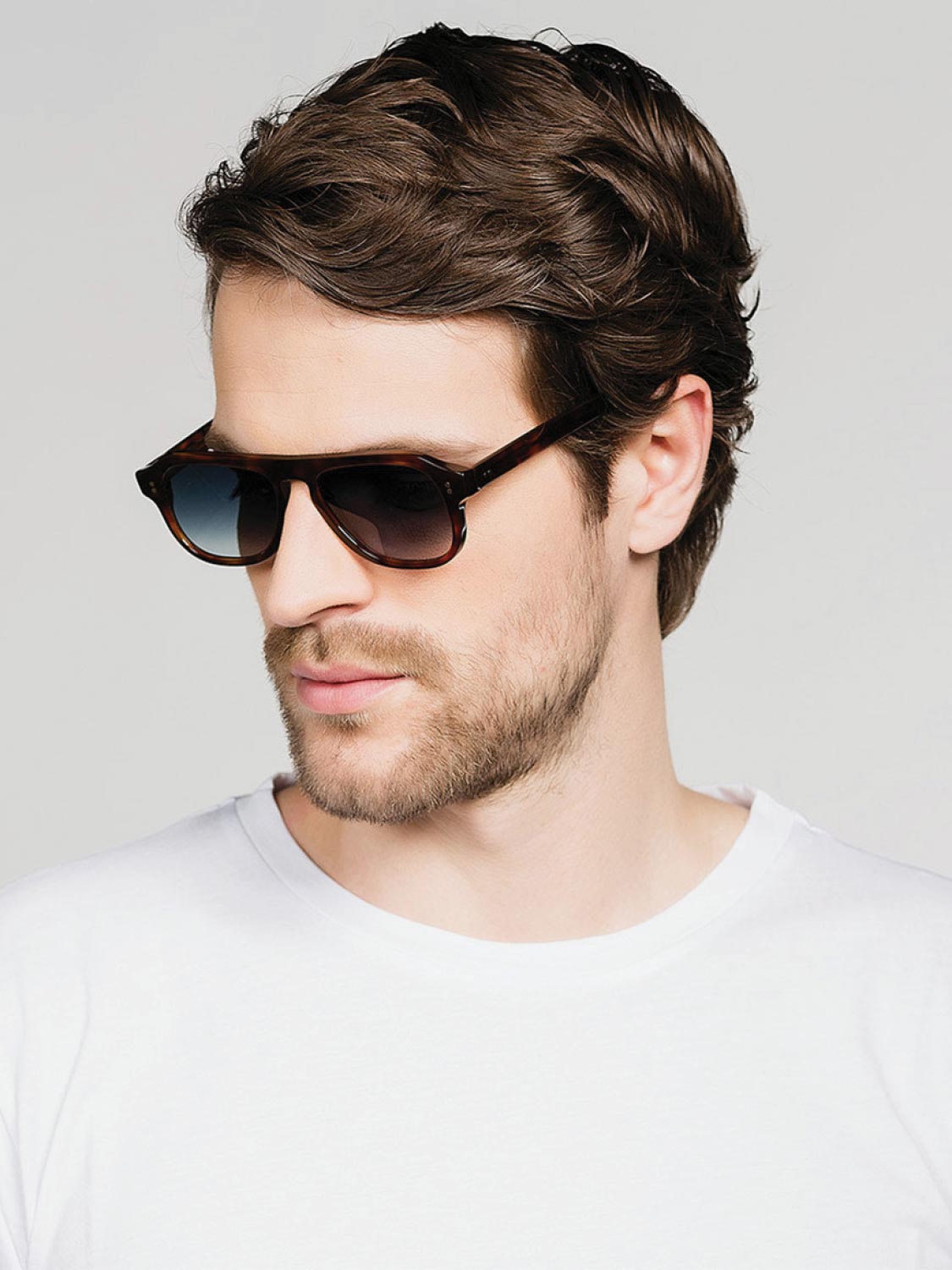 Cutler and Gross 0822 Aviator Sunglasses Dark Tortoiseshell