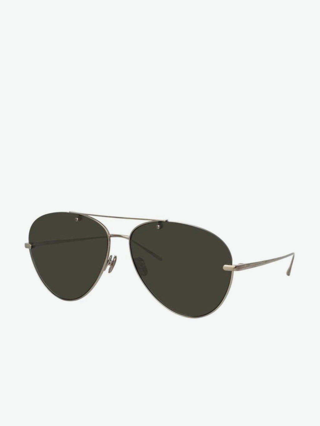 Modern Side Cover Flat Lens Aviator Sunglasses - zeroUV