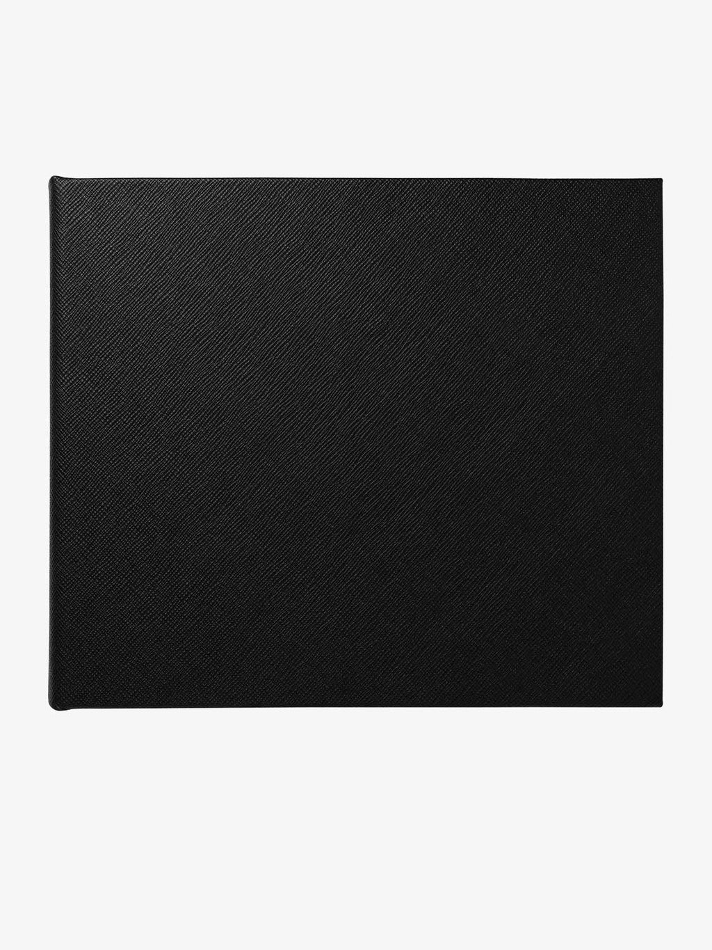 Smythson Bring It On Panama Leather Notebook in Black 1022273 BLACK  5056027656909 - Jomashop