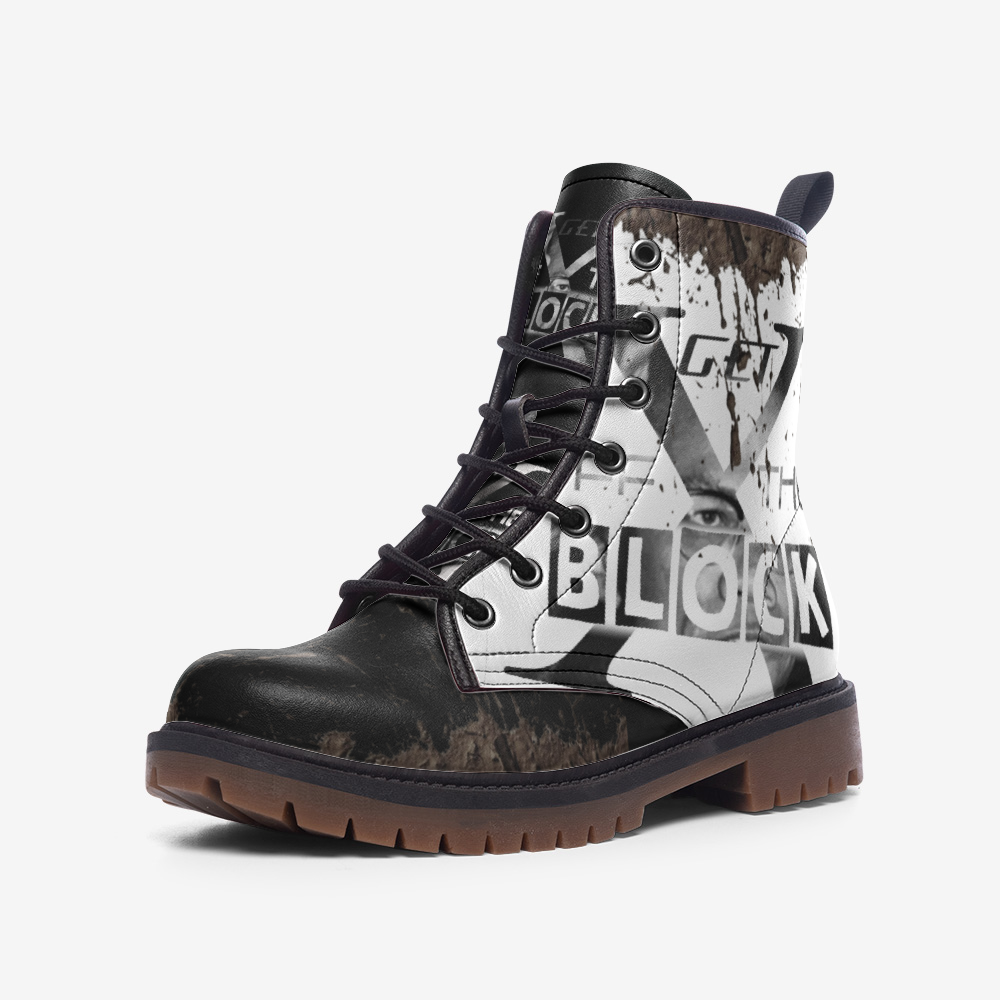 Muddy Long Boot | Malcolm X Shoes | Sky Lyfe – Place Your Print On The World