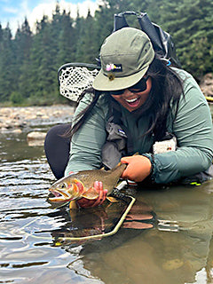 Out Fly Fishing Staff Social Media Manager Kaith Palmaria