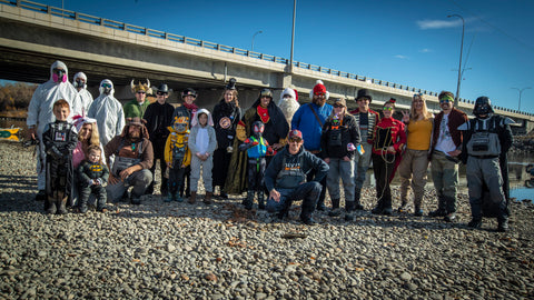 Out Fly Fishing Halloween Party and Pumpkin Carving Contest