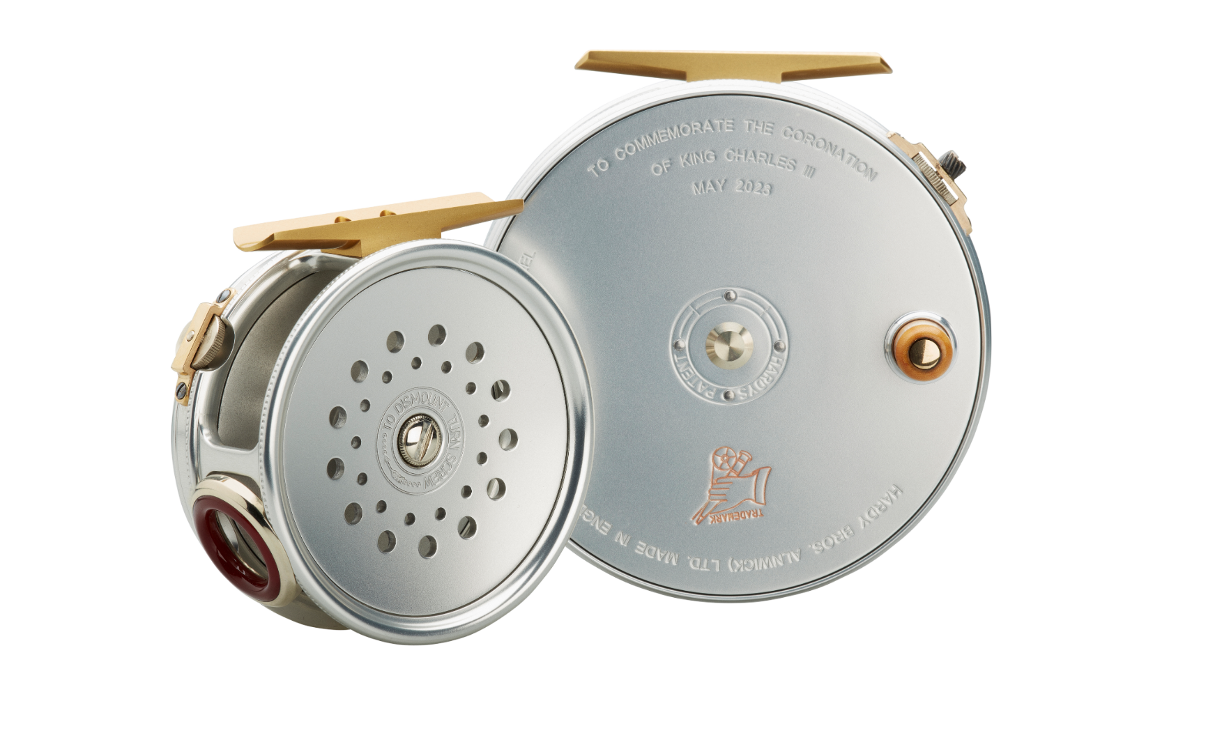 First Edition Hardy Sovereign 9/10 Salmon Fly Reel with Case & Floating Line