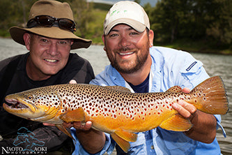 Calgary Bow River Fly Fishing Guide Naoto Aoki