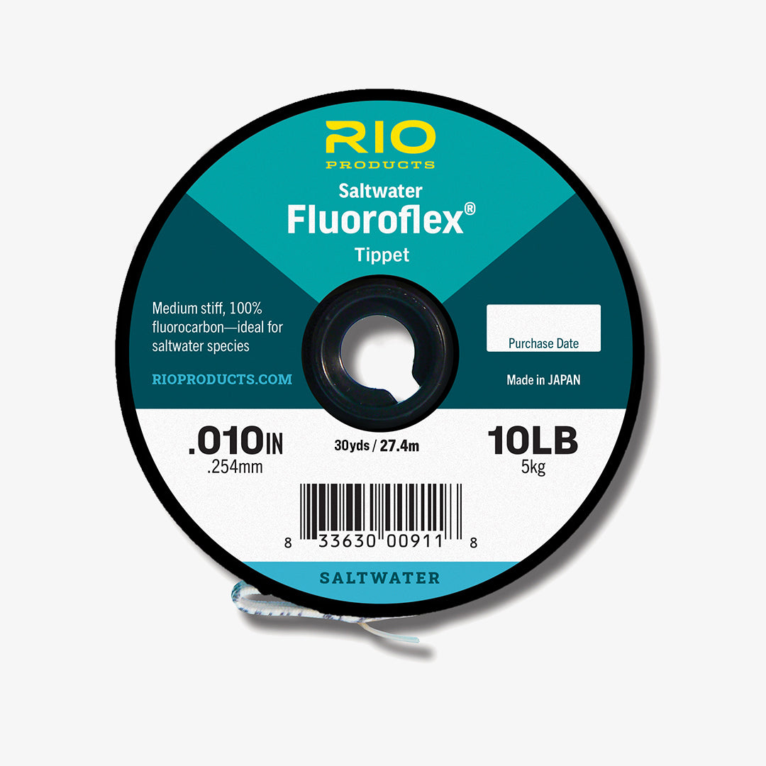  SF Clear Fluorocarbon Tippet Line with Holder Fly