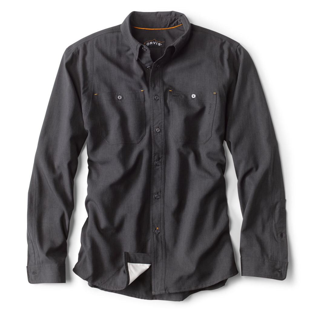 Orvis Escape LS Shirt/Bay Blue - Andy Thornal Company