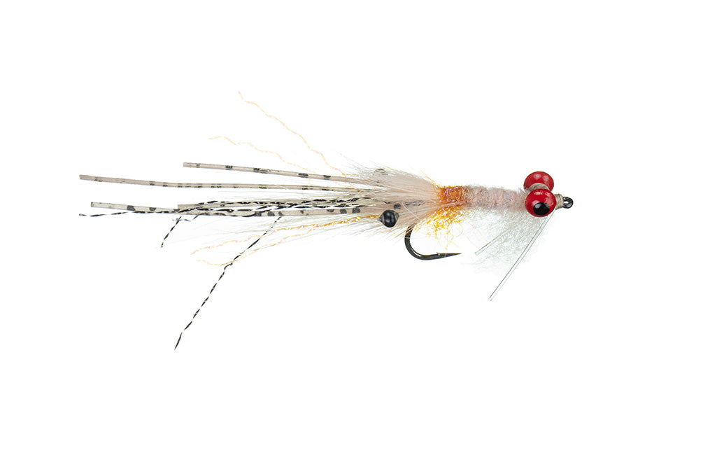 Shrimp Fly Lure Fishing Line and Barbed Hook with Winding Foam