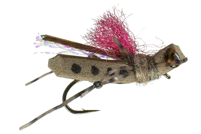 The Hopper Juan - This is a version of the Caddis Candy. The hook