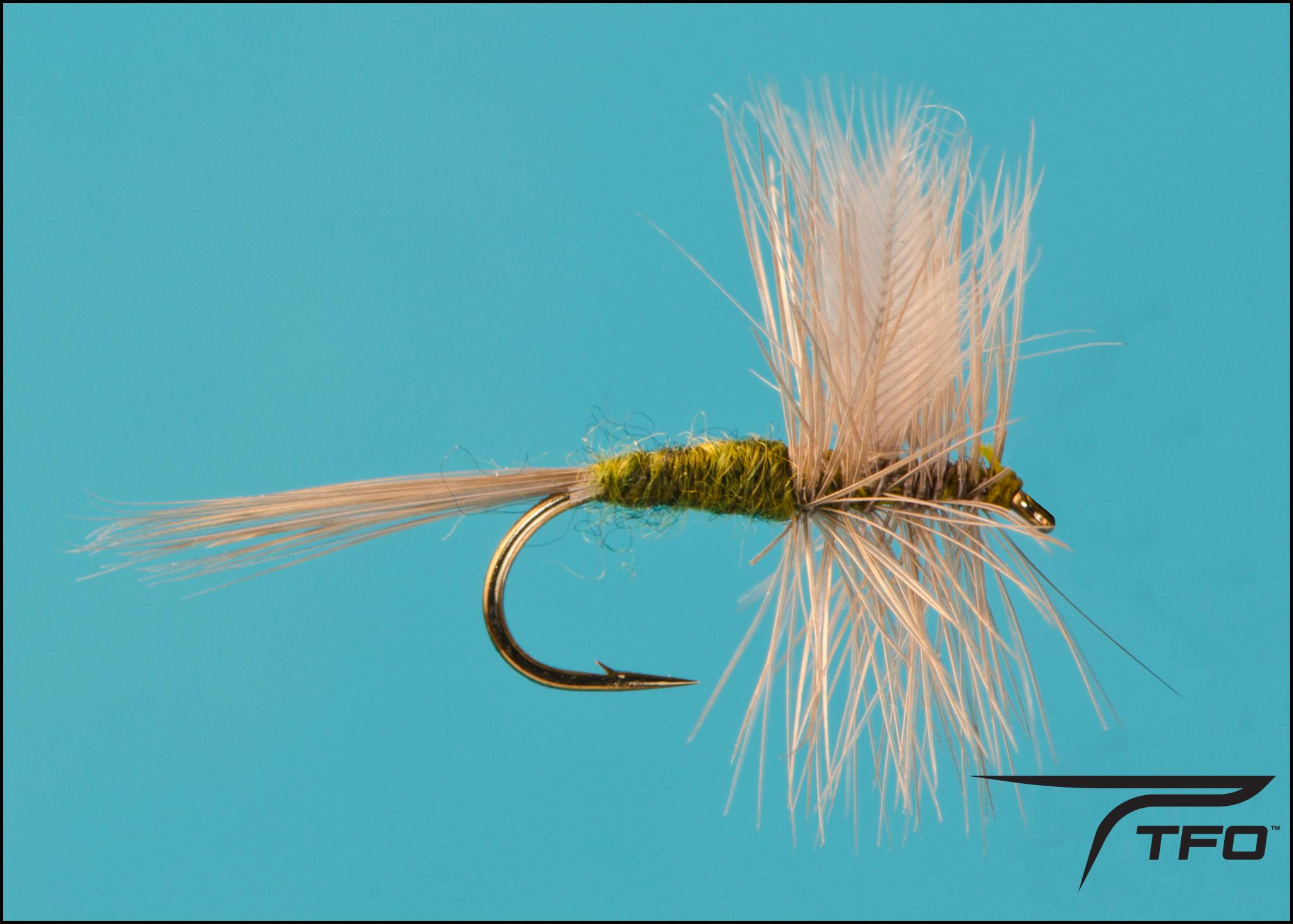 Parachute Blue Winged Olive BWO Dry Flies Hand Tied Flies Fly Fishing Gifts  for Men or Women 