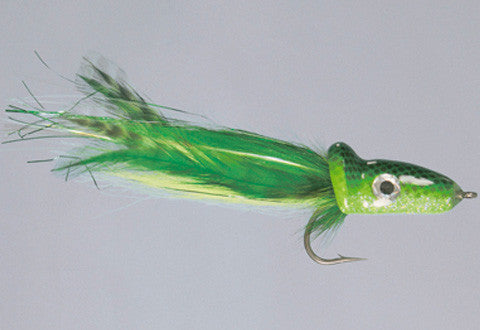 Bubble Diver Popper - Green Frog - The Fly Shack Fly Fishing