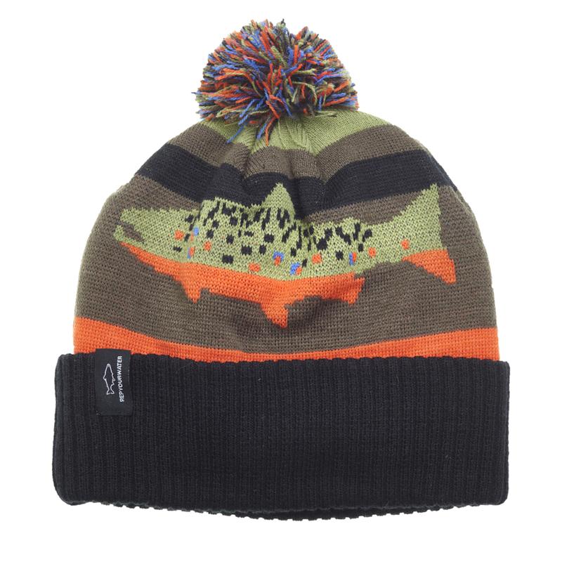 Rep Your Water - Salmo Streamer Brimmed Knit Hat