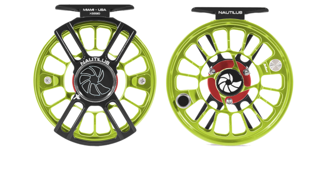 NAUTILUS CCF-X2 SILVER KING 10/12 FLY REEL BLACK - NEW, FREE US