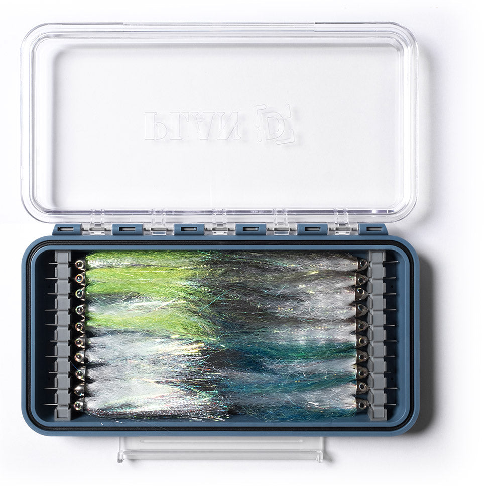 Double Side Clear Waterproof Tube Fly Box - China Tube Fly Box and