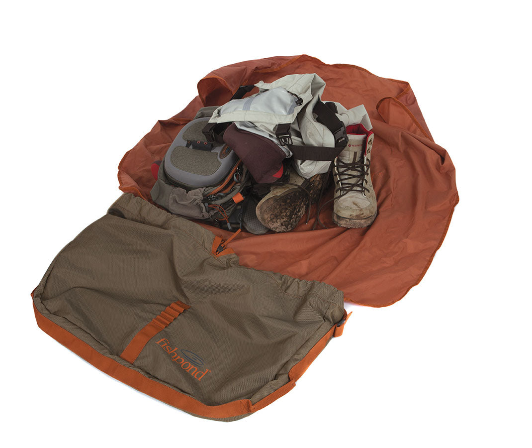 fishpond Cimarron Wader Duffel Bag- Sand | Fishing Gear Duffel Organizer