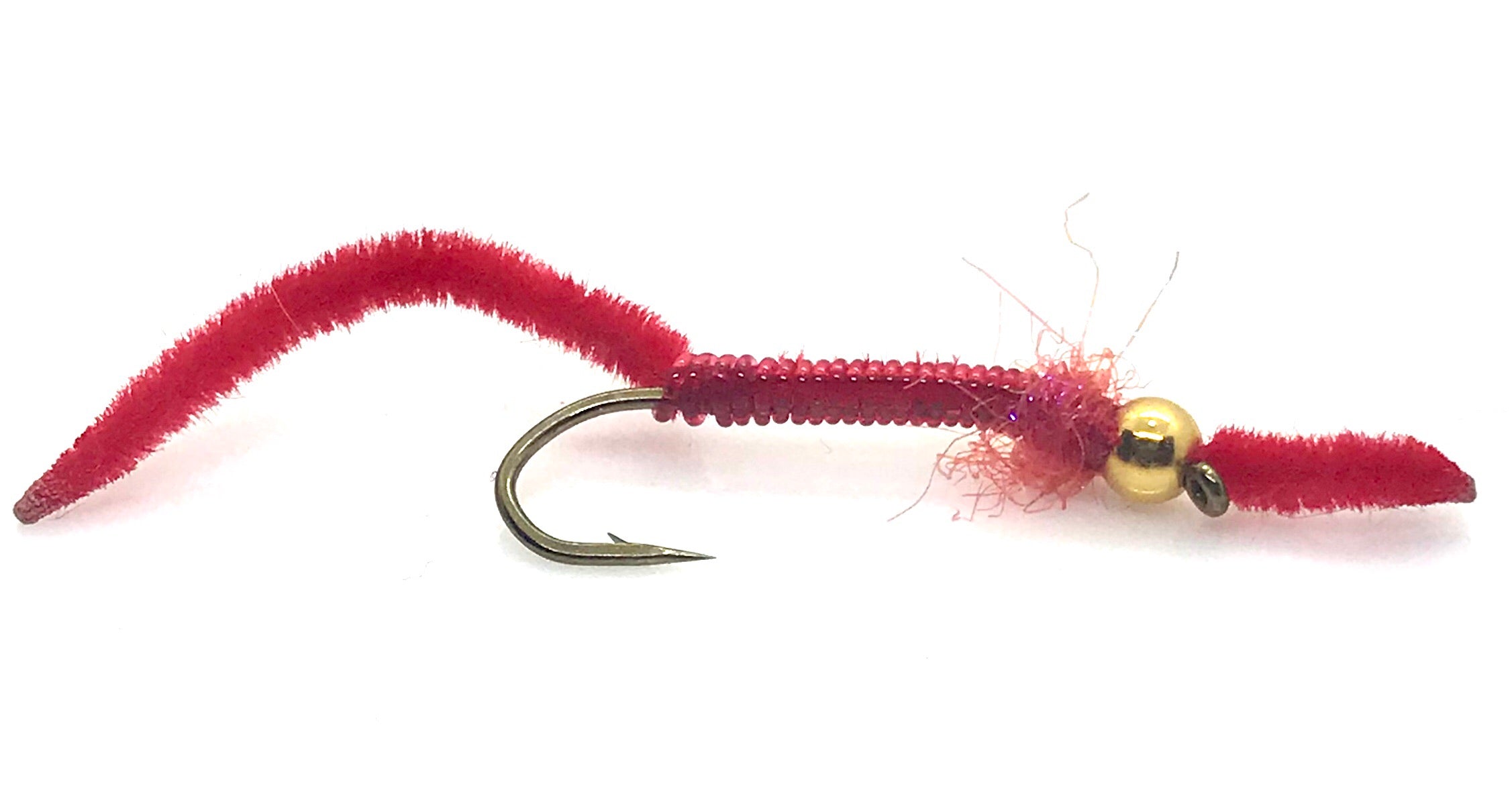 Wire Worm on Pupae Hook – Out Fly Fishing