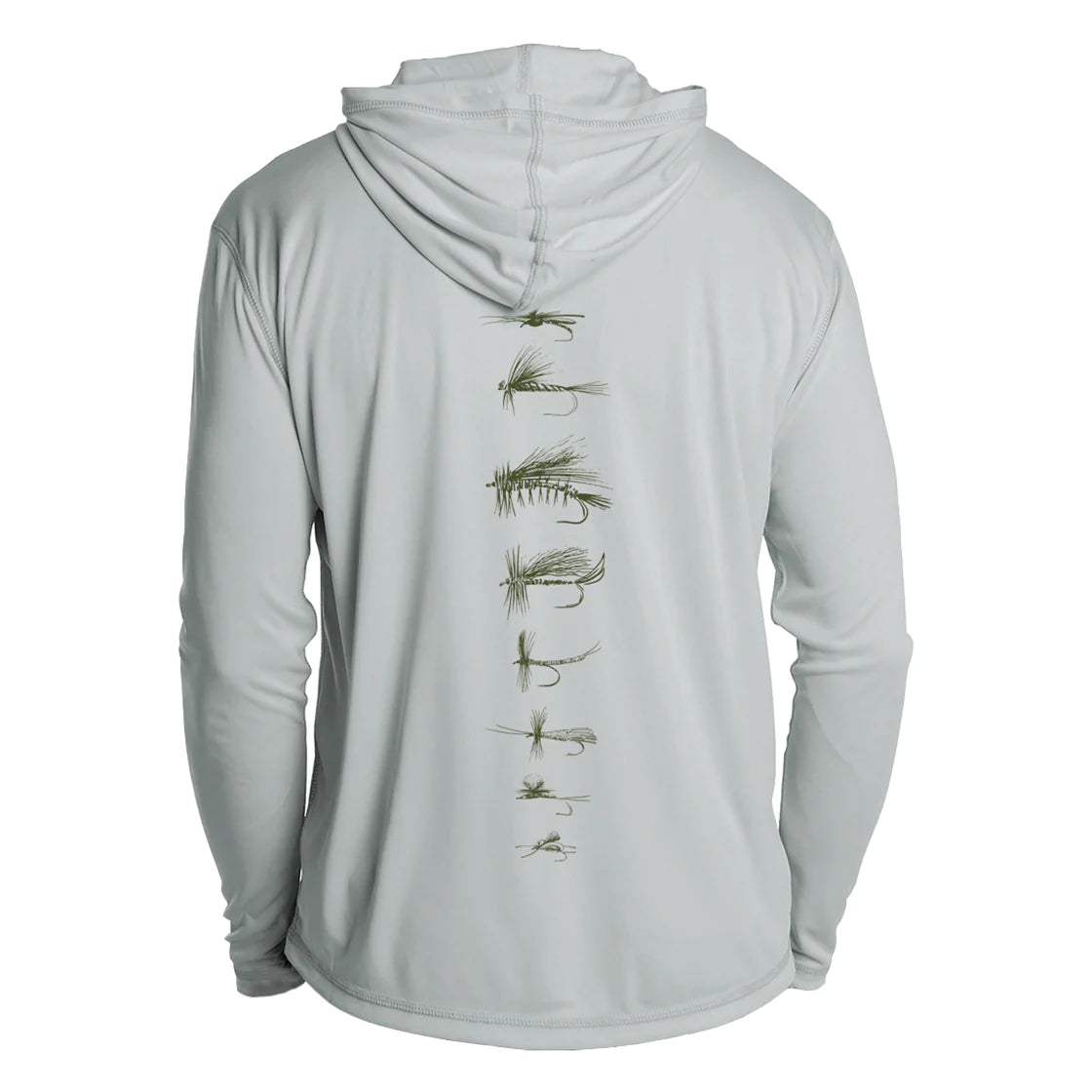 Fincognito Sunpro Hoodie UVG Brook Trout Fish Print Fly Fishing