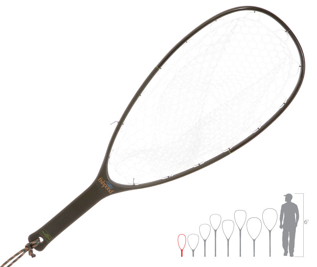 FIshpond Nomad Mid-Length Boat Net - Wild Run Edition - Iron Bow