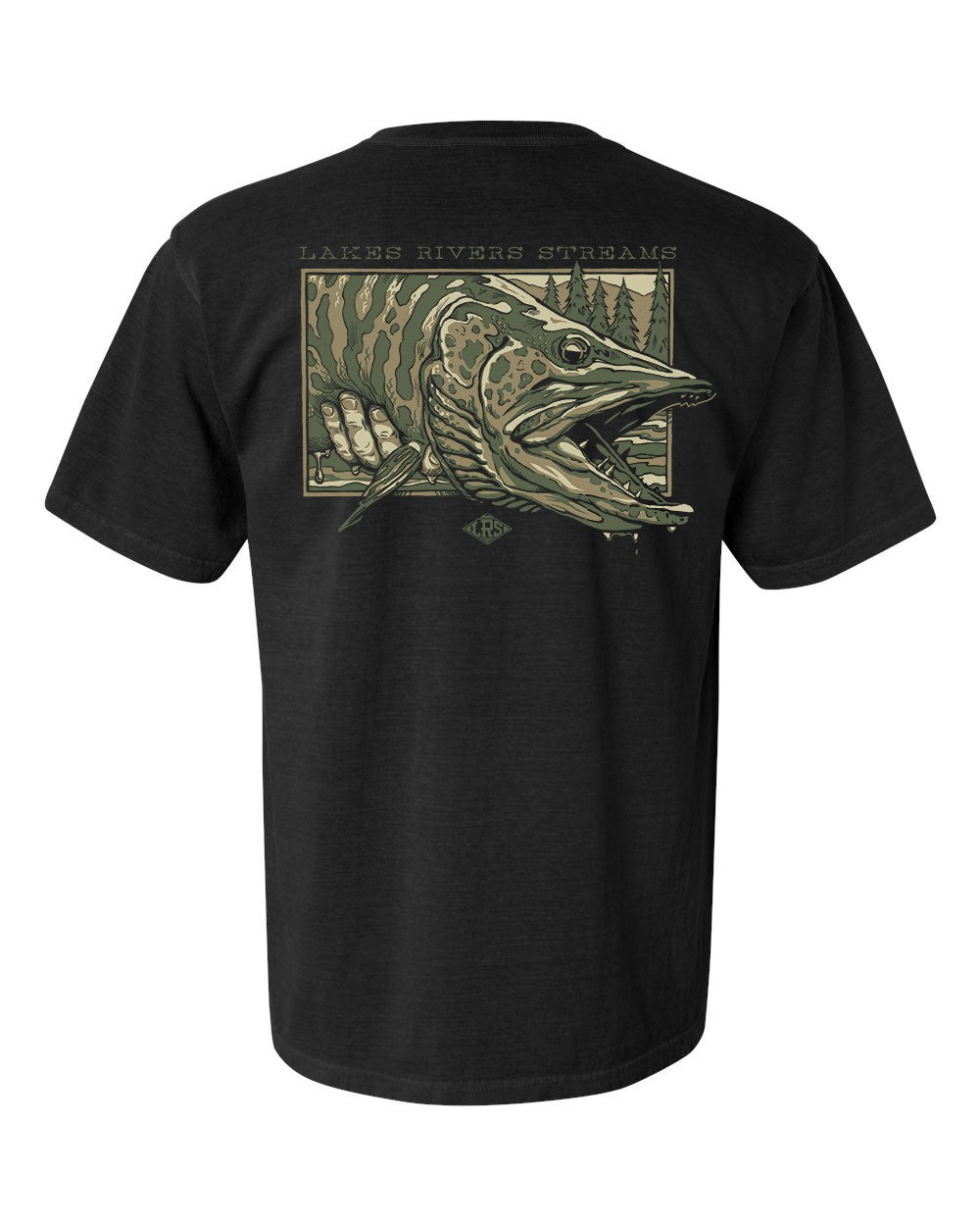 T-Shirt - Crappie - SolarTrans 3X / Ash