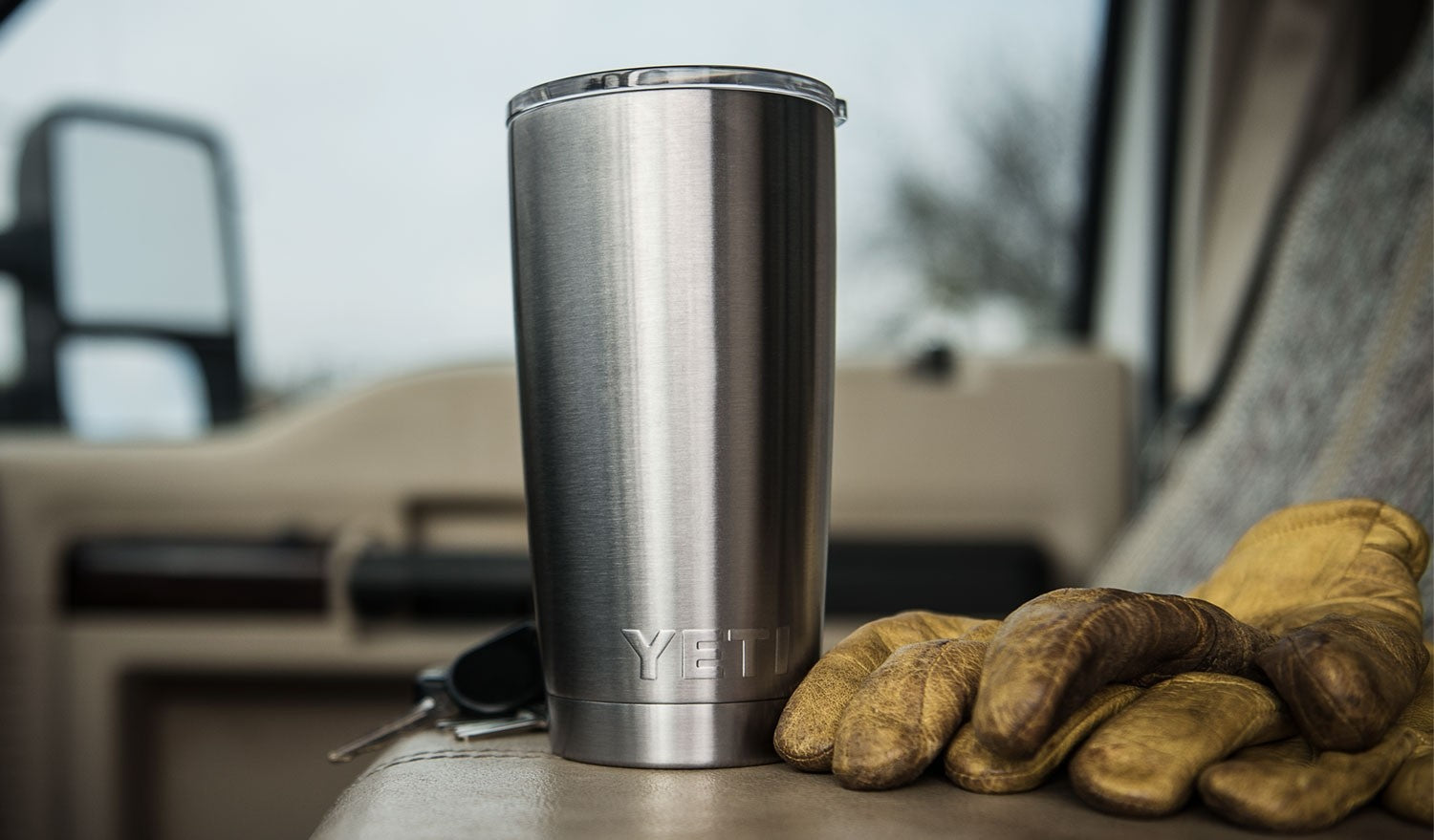 yeti rambler 20 oz stainless steel