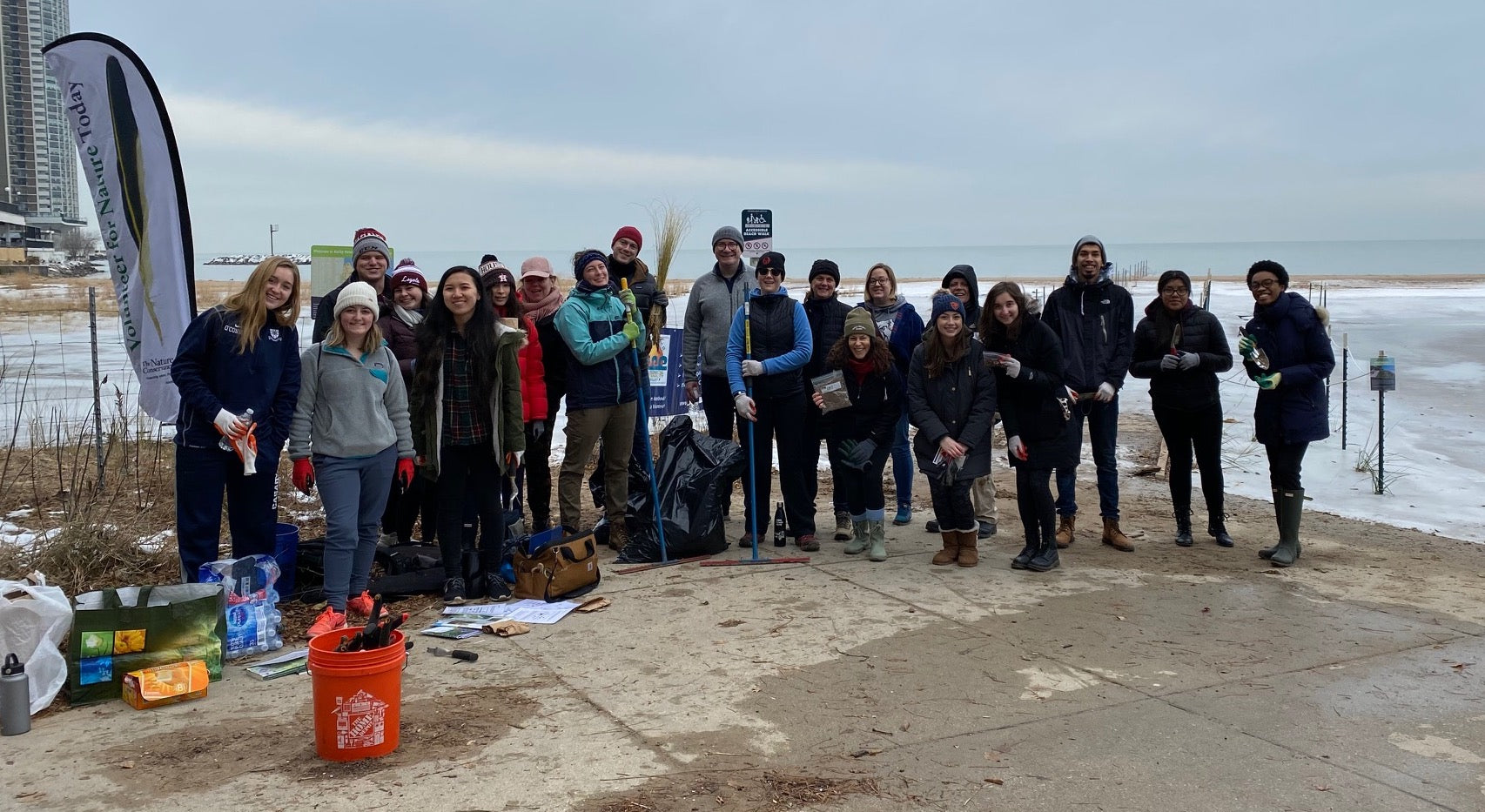 Volunteer for restoration and clean up at 12th Street Beach - Chicago on  the Cheap