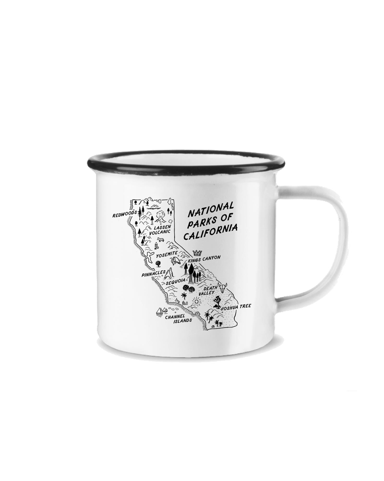 Shop National Park Iconic Enamel Mug Inspired By National Parks – Parks  Project