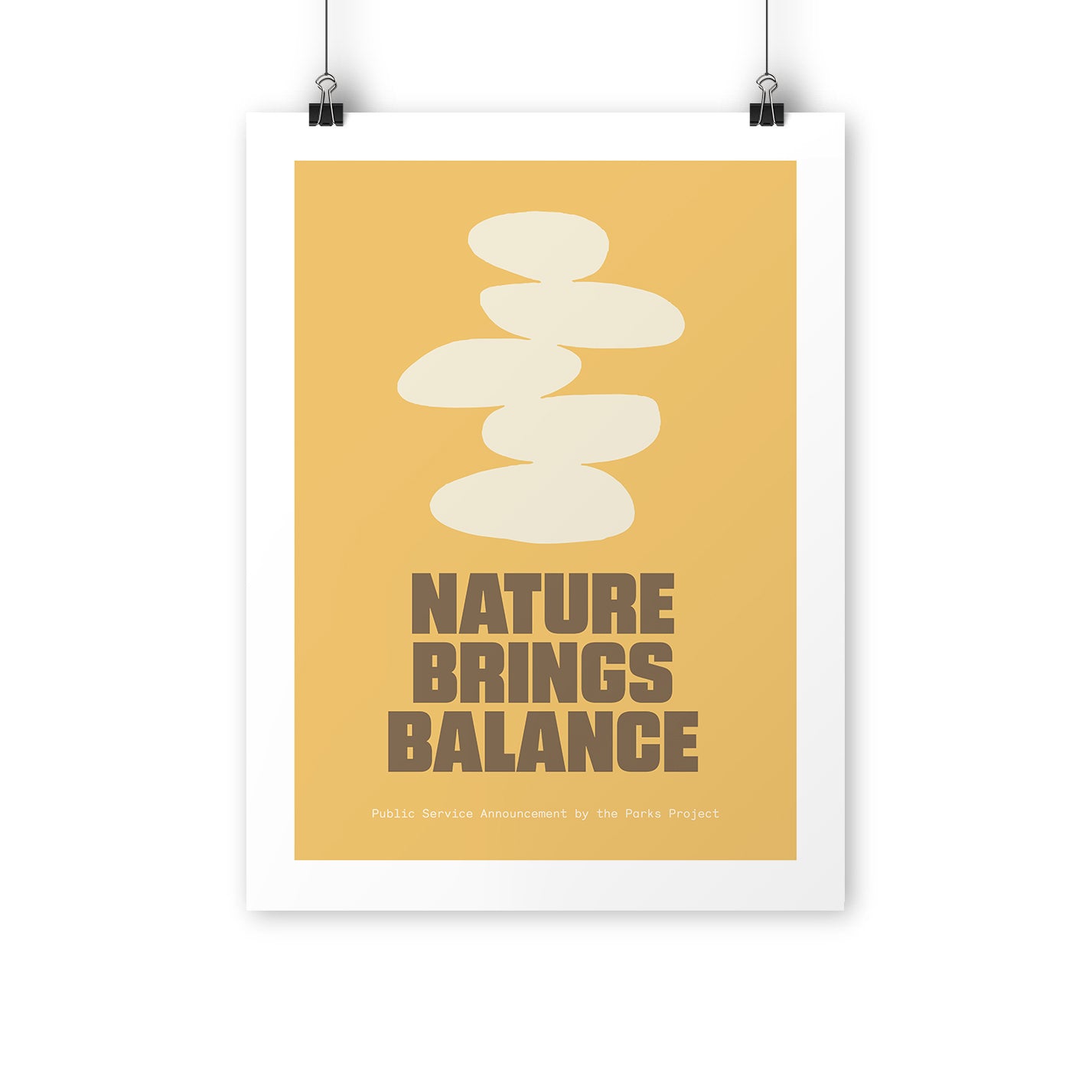 Nature Brings Balance Poster Nature Brings Balance Poster - 