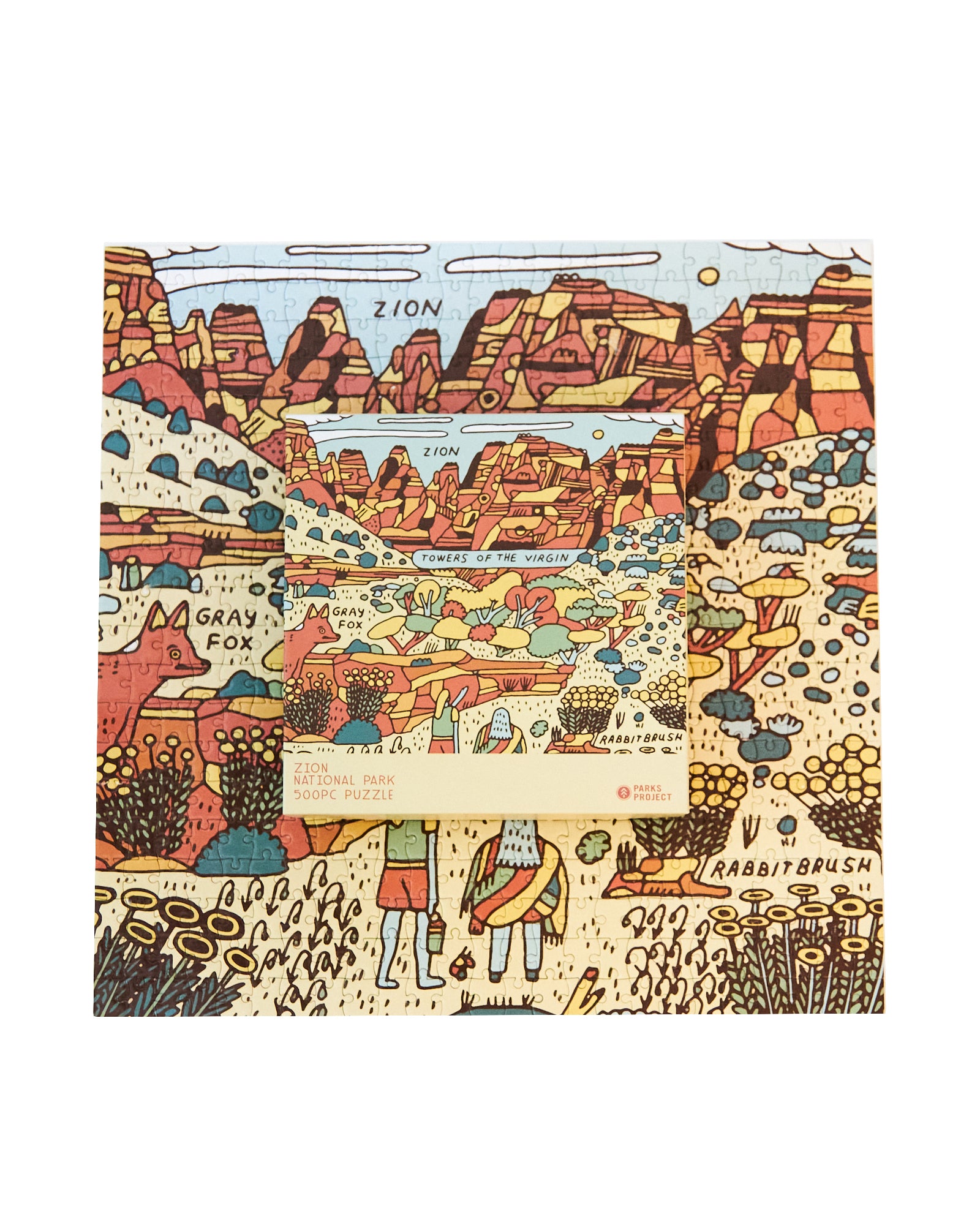 Parks Project Zion National Park 500 Piece Puzzle