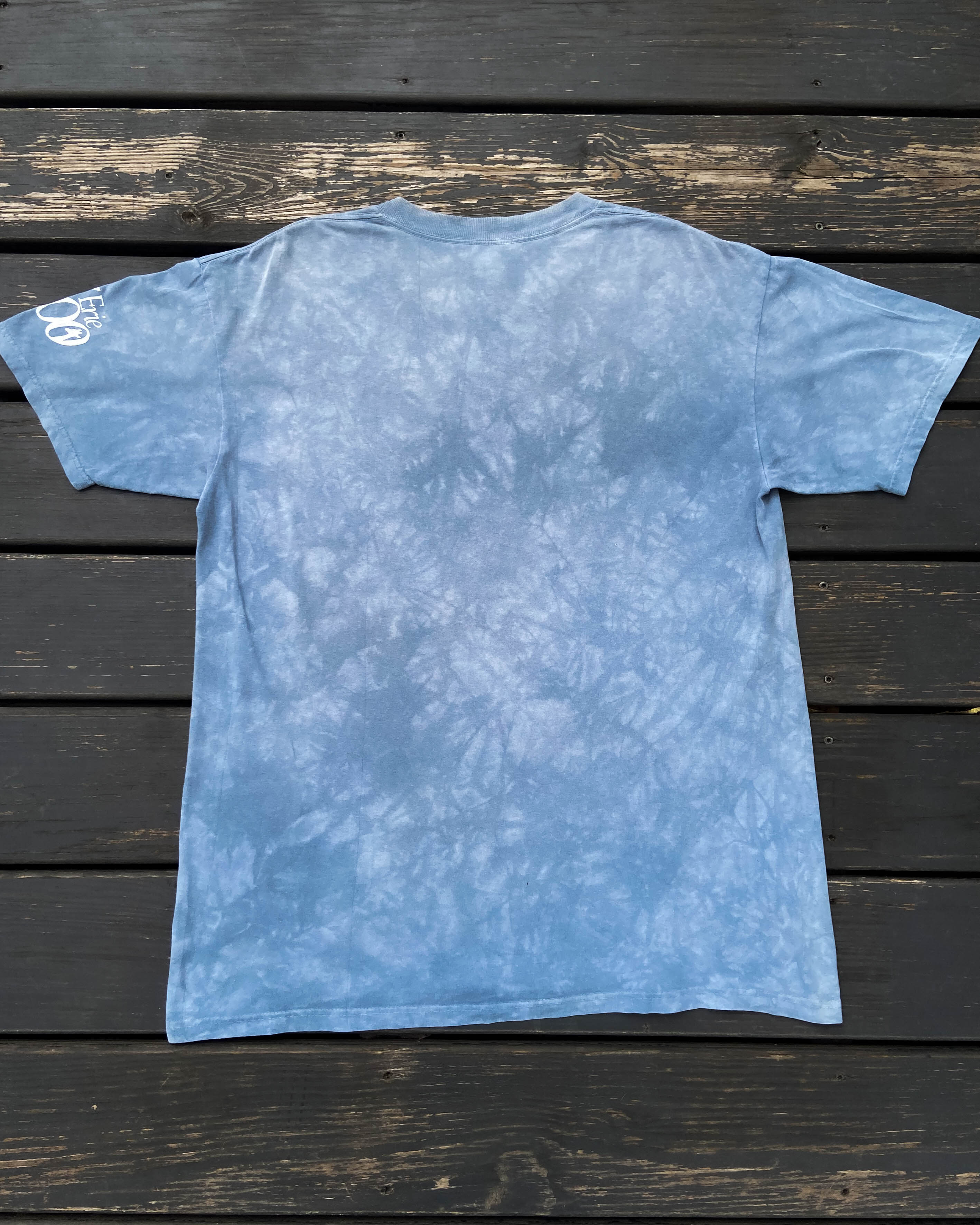 Vintage Blue Tiger Tie Dye Tee