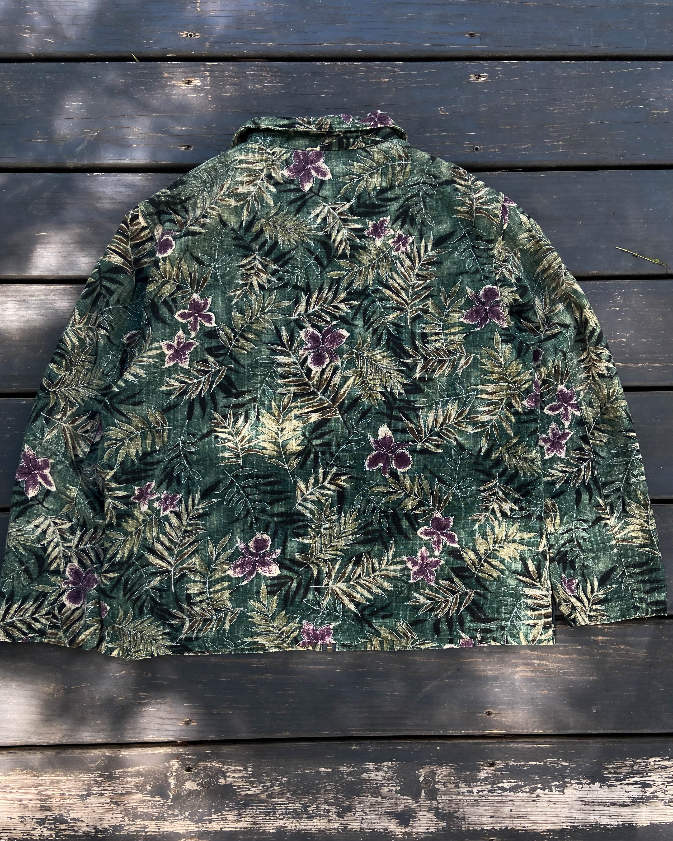 Vintage Jungle Flower Jacket