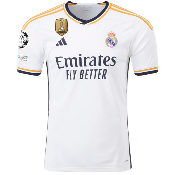 Camiseta adidas Real Madrid niño Camavinga 23-24