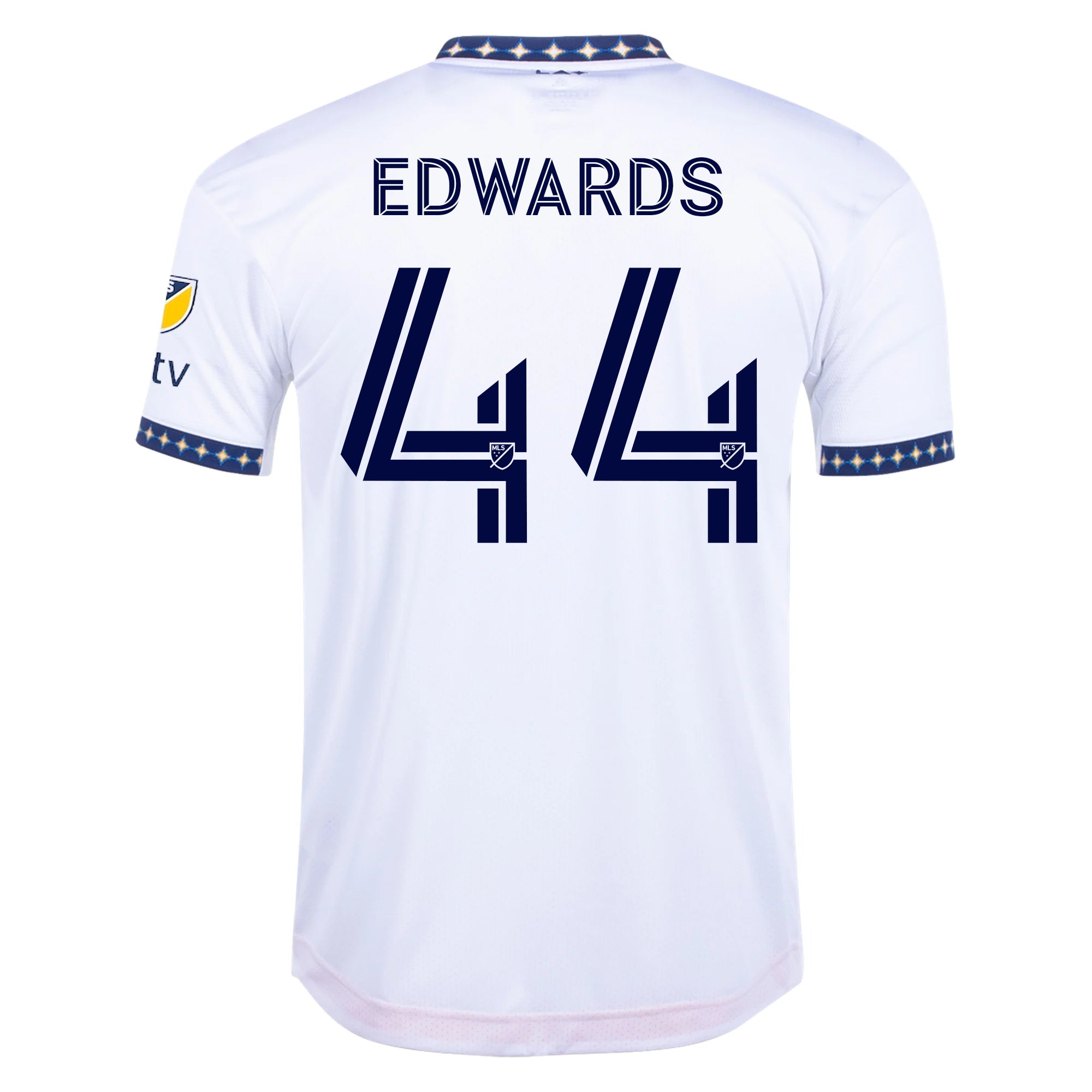Adidas Dejan Joveljic La Galaxy Home Authentic Jersey 22/23 w/ MLS Patches (White) Size L