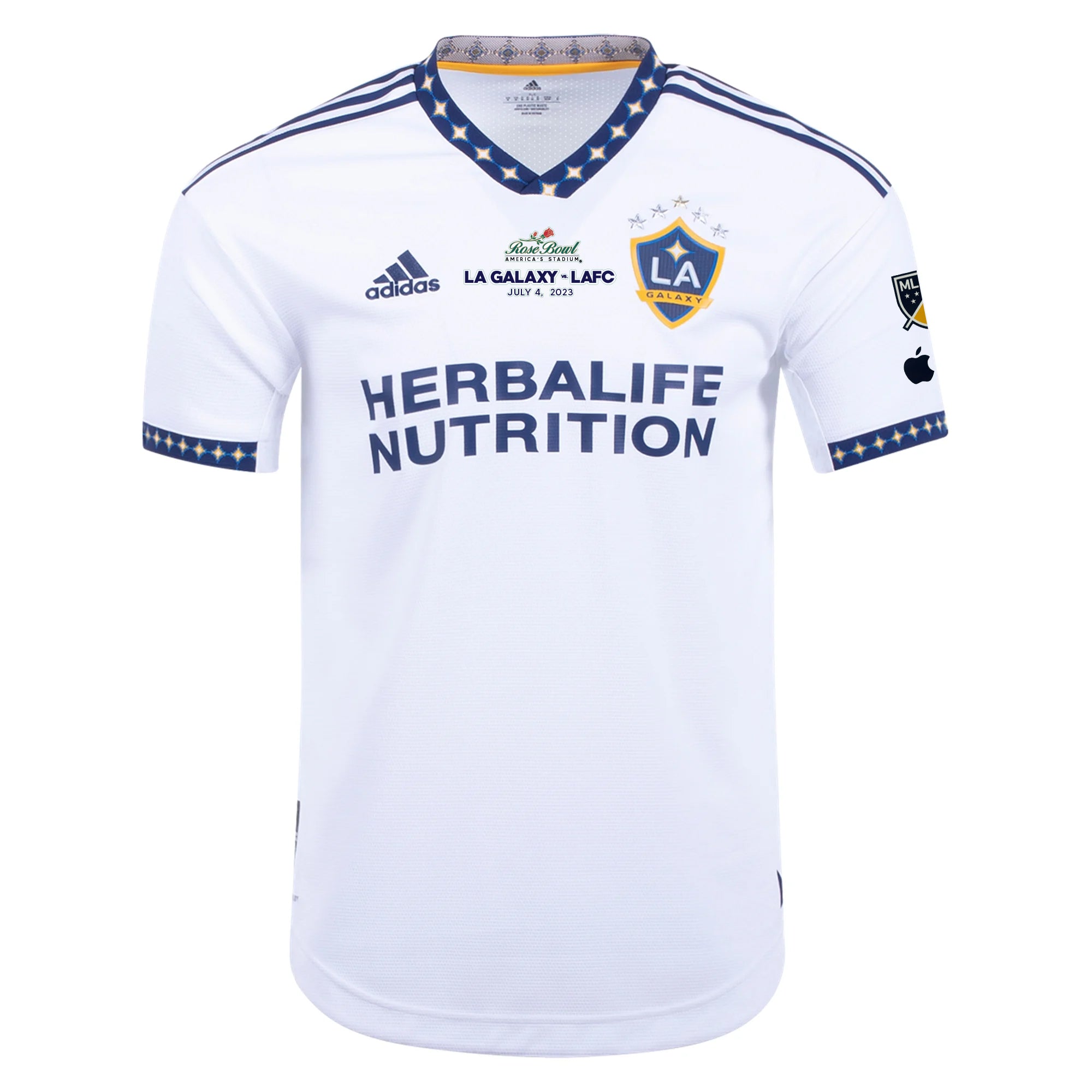 adidas Riqui Puig LA Galaxy Home Authentic Jersey 22/23 w/ MLS Patches -  Soccer Wearhouse