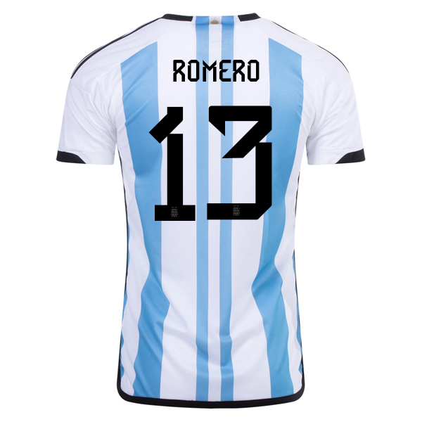 adidas ARGENTINA 22 MESSI HOME YOUTH SOCCER JERSEY