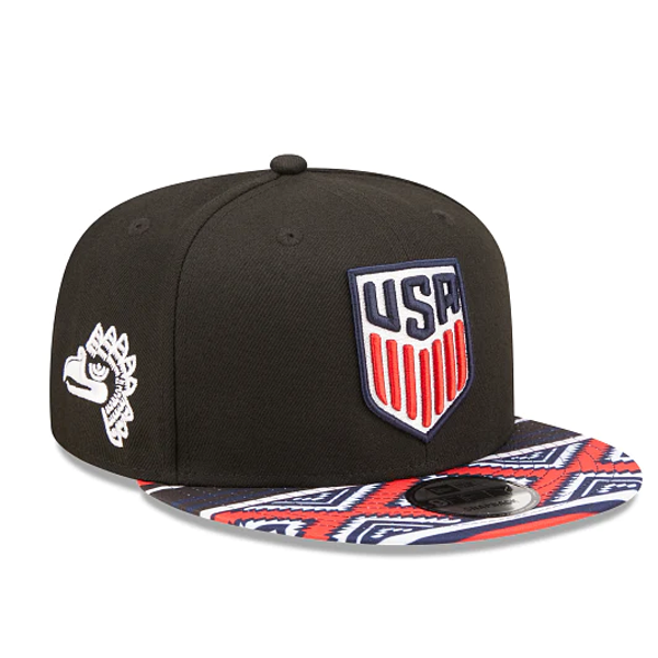 Men's New Era MNT 9Fifty Only Forward Black Snap Back - Official U.S.  Soccer Store