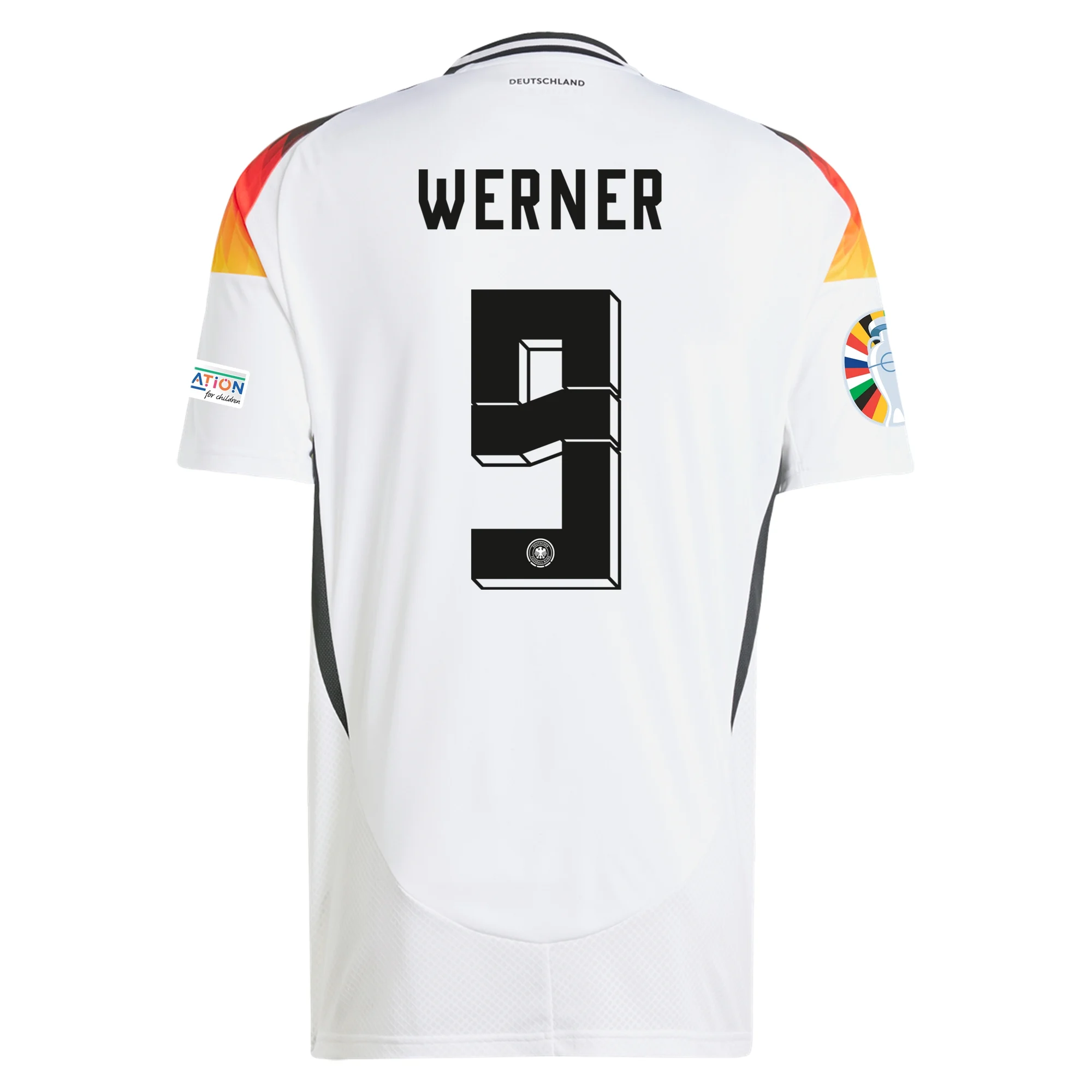 Germany No24 Sane Away Soccer Country Jersey