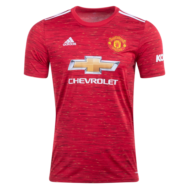 adidas Manchester United Home Jersey 20/21 (Real Red) - Soccer Wearhouse