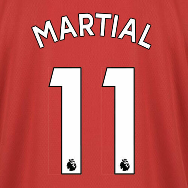 martial jersey number