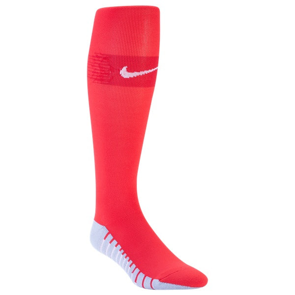nike red socks soccer