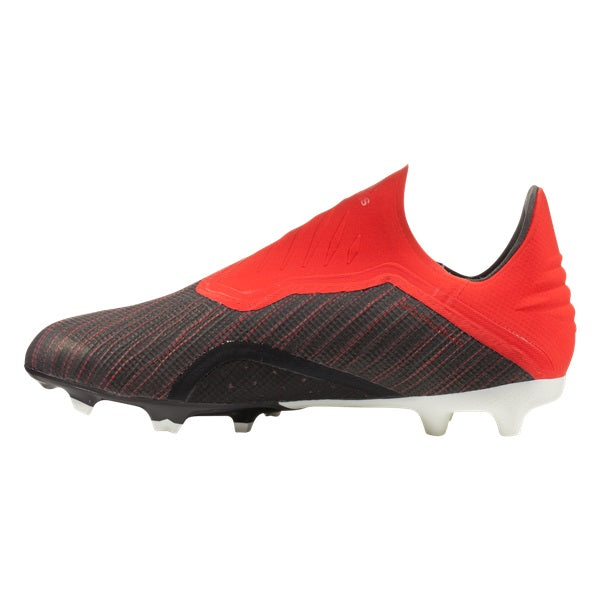 Adidas Jr X 18 Fg Firm Ground Soccer Cleats Black Active Red