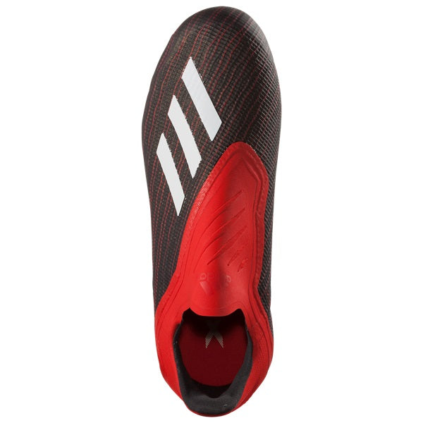 Adidas Jr X 18 Fg Firm Ground Soccer Cleats Black Active Red