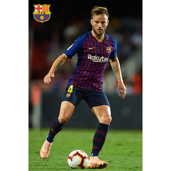 FC Barcelona Rakitic Poster – Soccer 