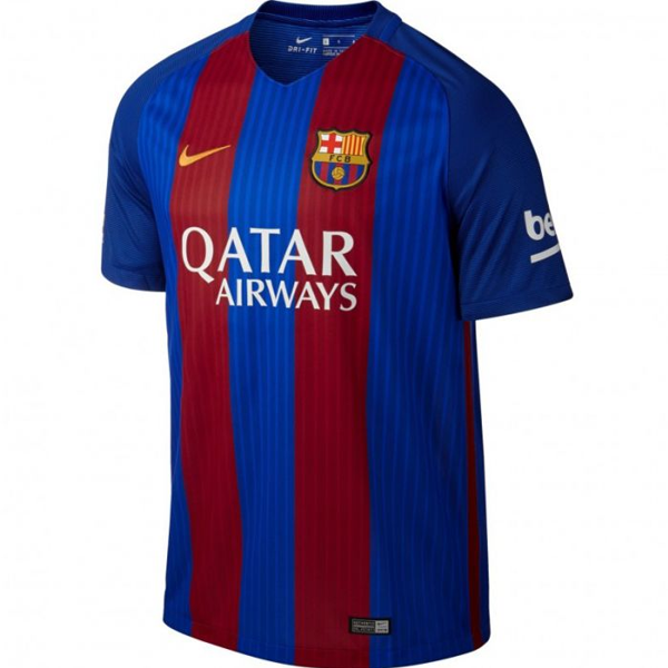 Nike Youth Barcelona 16 17 Home Soccer Jersey Blue Red Soccer Wearhouse