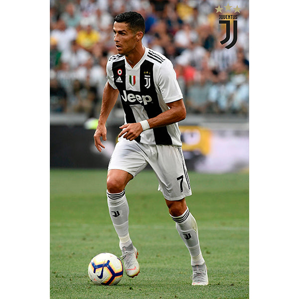 Juventus Cristiano Ronaldo Home Poster 