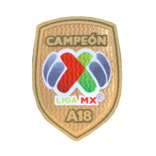 LIGA MX Champions 2018 Patch (Gold) – Soccer Wearhouse