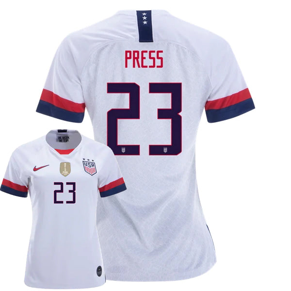 uswnt jersey with world cup patch