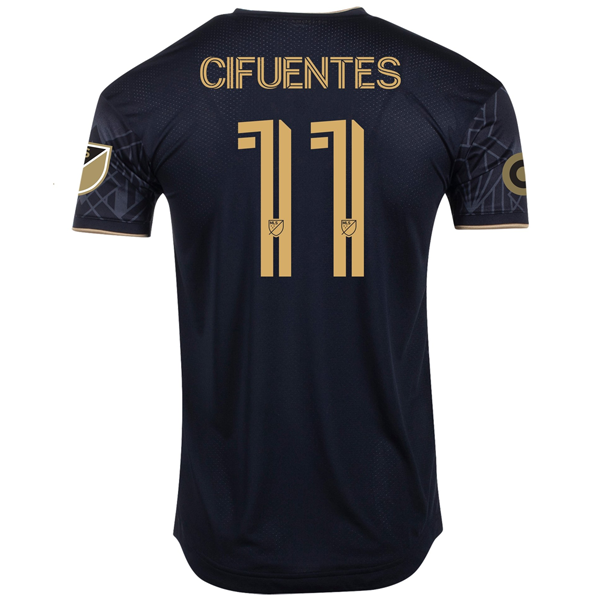 adidas LAFC Authentic Jose Cifuentes Home Jersey w/ MLS + Target Patch ...