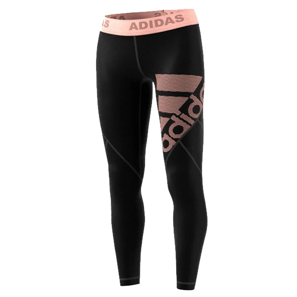 adidas Womens Alphaskin Leggings (Black 