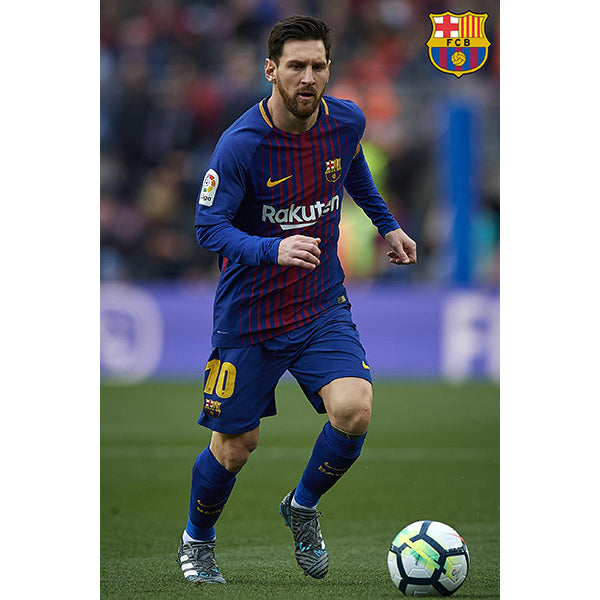 Fc Barcelona Messi Poster Soccer Wearhouse